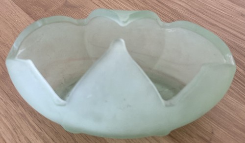 Vintage bagley glass tulip - bagley,