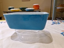 Blue Pyrex Refridgerator Dish Part of the Primary Colours Set - No Lid