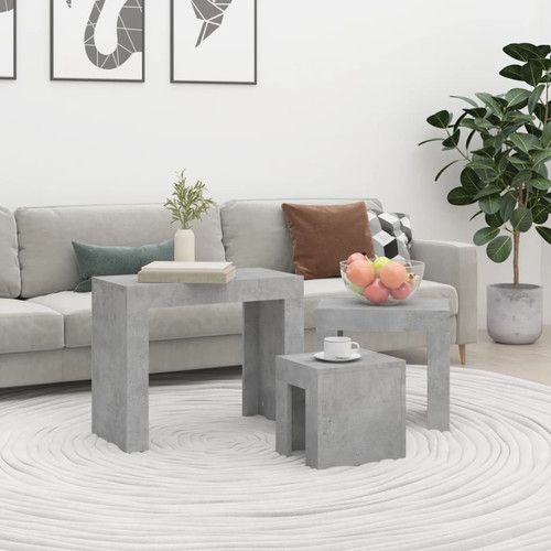 Nesting coffee tables 3pcs - nesting,