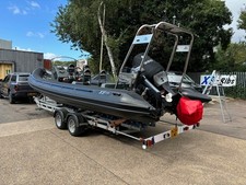 NEW XS 850 Sport DF 350 Suzuki Trailer Package Rib Boat Inflatable 8.5 m
