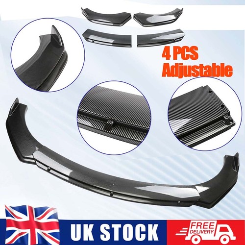 Universal car front bumper lip - front,