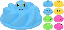 Set of 4 Beach Toys Sand Pit Toy Kids Beach Bucket Sand Mould 4 Designs/Colours