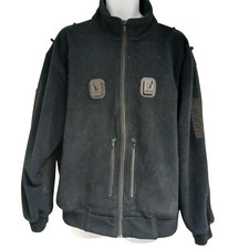 Ex Police Black Fleece Security Klickfast Hiking Bomber Jacket Combat Tactical