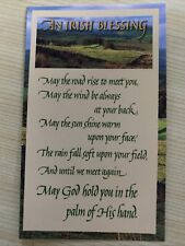 An Irish Blessing Prayer Card