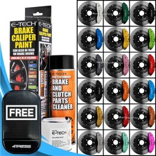 Brake Caliper Car Van Engine Bay Block Wheel Hubs Metal Gloss Paint E-Tech. Mat✅