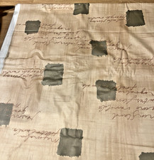 Vintage Script Text Print