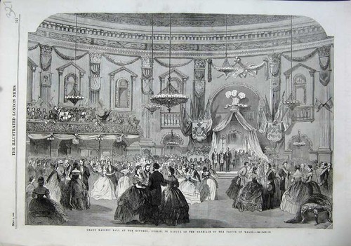 Old antique print 1863 masonic - old,