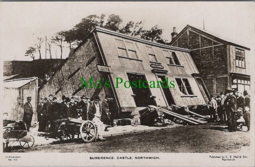 Subsidence castle northwich - subsidence,, castle,