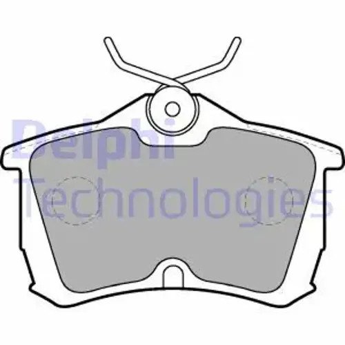 Brake pads low metallic lp1626 - pads, low-metallic