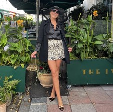 Manoush Metallic Gold Silver