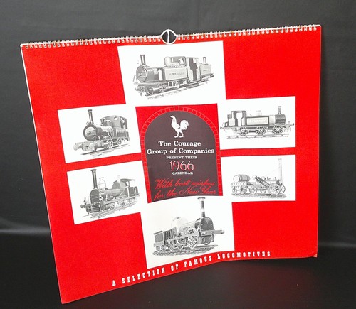 Vintage courage 1966 calendar - vintage,