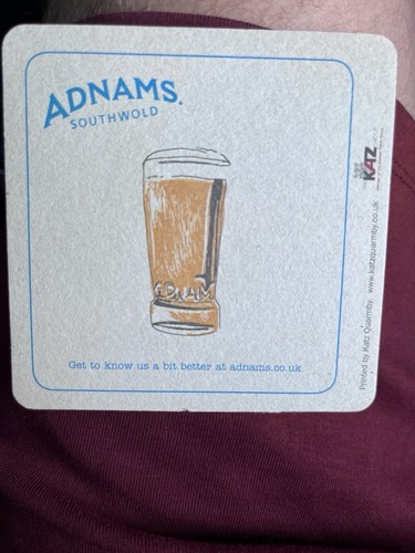 Adnams southwold beer - beer, mat