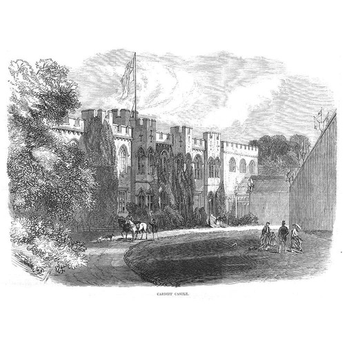Cardiff castle antique - cardiff,