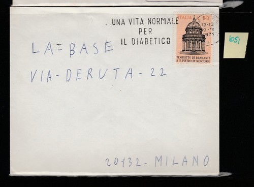 Postal history 1971 - 1971, bramante