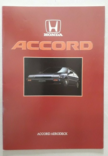 Honda accord aerodeck range - honda,