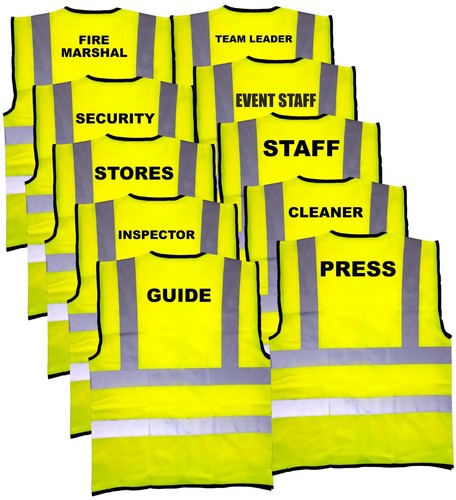 Vis printed safety vest - vis,