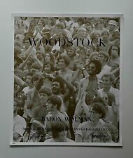 Woodstock Wall Art POSTER hand signed