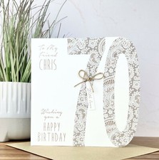 Personalised Handmade 50th