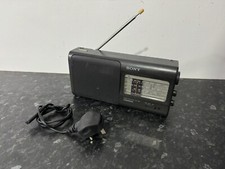 Classic Sony ICF- 780L (3 Band) Portable Radio with Mains Lead TESTED