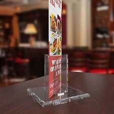 A5, A4 Acrylic Poster Menu Holder Perspex Leaflet Display Stands