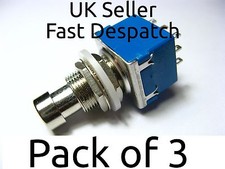 x3 3PDT Latching Foot Switch