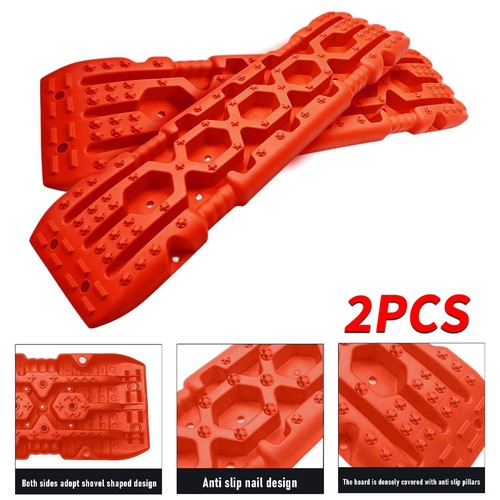 2pcs off road recovery tracks - off,