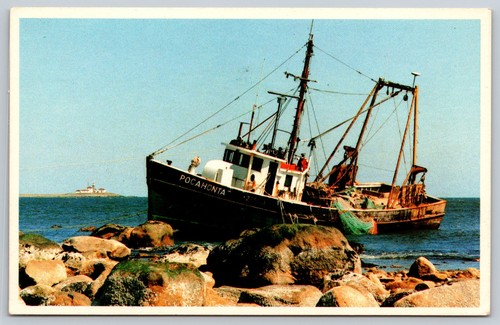 Postcard commercial fishing - commercial,