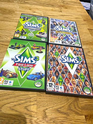 The sims mac dvd - 3,
