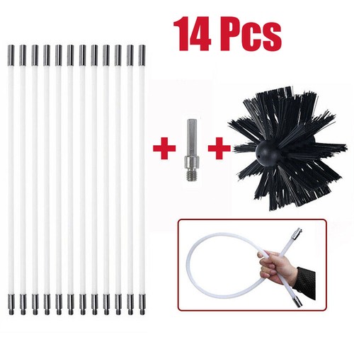 12pcs rod soot cleaning shank - 12pcs,