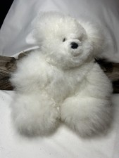 Alpaca Fur Teddy Bear 10"