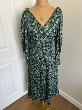 Topshop Green & Blue Floral