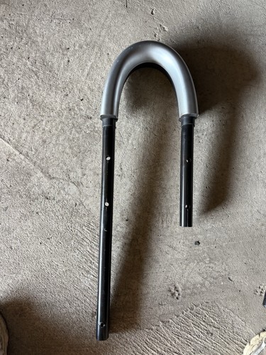 Right silver roof hoop trim - right,
