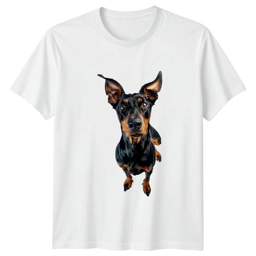 Doberman pinscher dog - doberman, t-shirt
