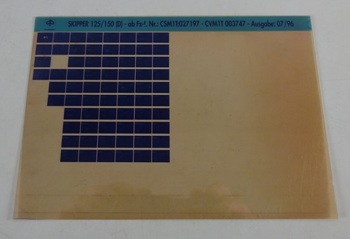 Microfiche spare parts - parts, catalog