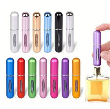 3 x Refillable Perfume Aftershave Atomiser 5ml Spray Pump Bottle Travel Handbag