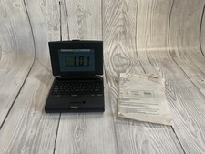 Novelty Radio Alarm Clock Laptop Computer Shaped AM/FM
