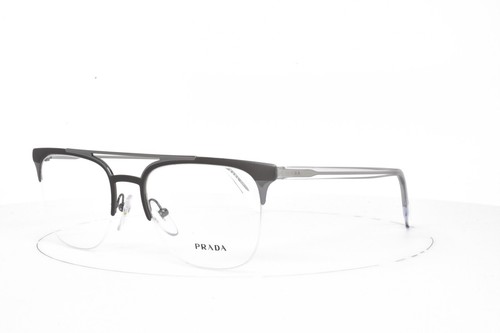 Prada eyeglasses gunmetal - prada,