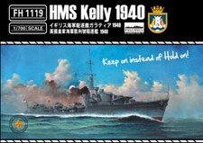 1/700 HMS Kelly British Royal