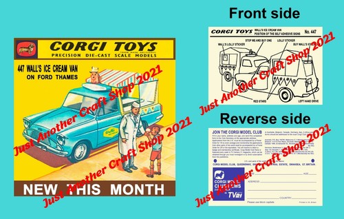 Corgi walls ice cream van - walls,