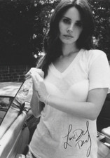LANA DEL REY SIGNED AUTOGRAPHED PHOTO PRINT