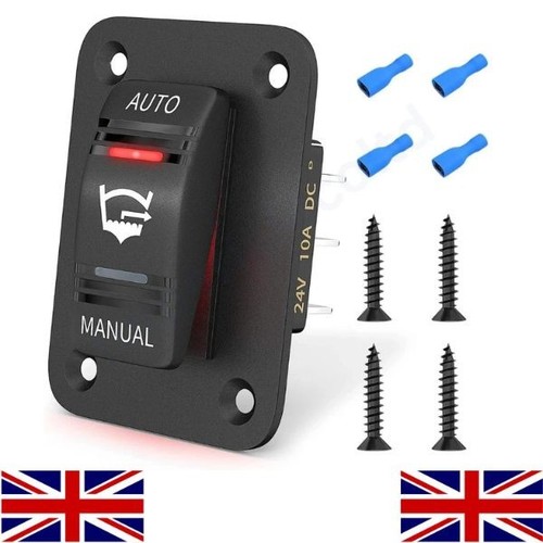 Way marine pump switch panel - 3-way,