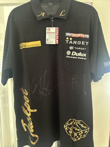 Adrian lewis signed - lewis, darts