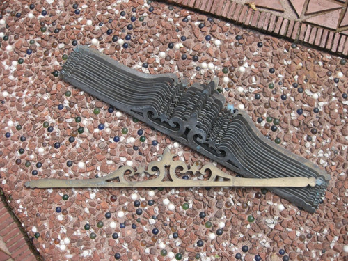 Set antique solid brass - 14,