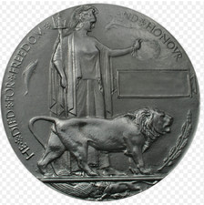 Wanted ww1 death penny - ,