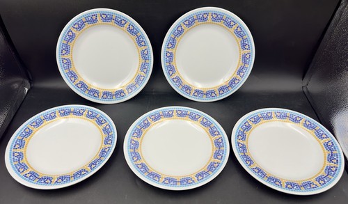 Melamine plates mosaic blue - plates,