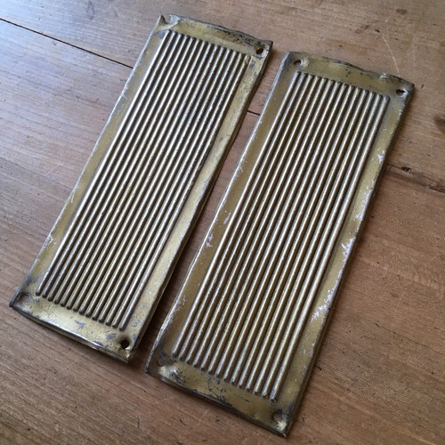 Pair vintage ribbed - pair,