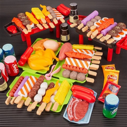 Bbq kitchen toy - kitchen, set