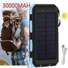 NEW 30000mAH Bank Solar Power