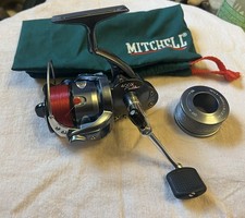 Mitchell Match 400X + Spare Spool - Original Bag- AAA+ Exceptional Condition!!!