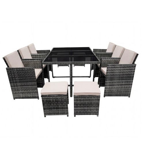 Seater rattan garden - 10,
